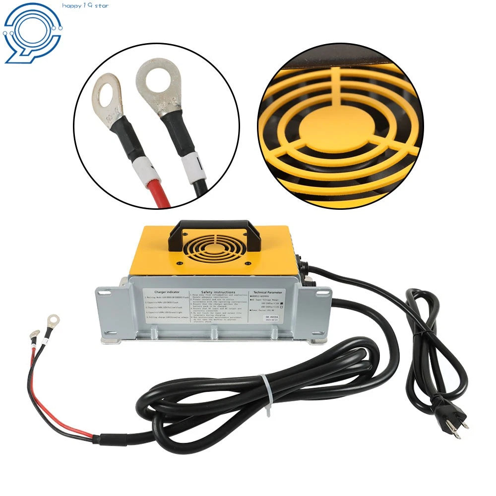 30A Lithium Battery Charger for Golf Carts (58.4V)