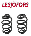 Set of 2 Rear Suspension Coil Springs for BMW 323i 323ci 325i 325ci 325xi 330ci (2000–2006)