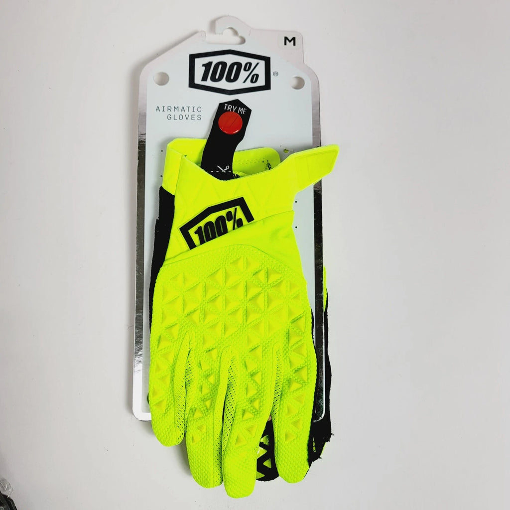 Airmatic Glove for Mountain Bike (MTB) (MD) - Yellow Black