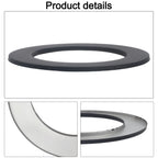 150mm Black Stainless Steel Wall Collar for Wood Burning Fireplace