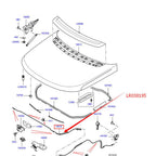 Front Hood Latch Control Cable for Land Rover Range Rover (2013)
