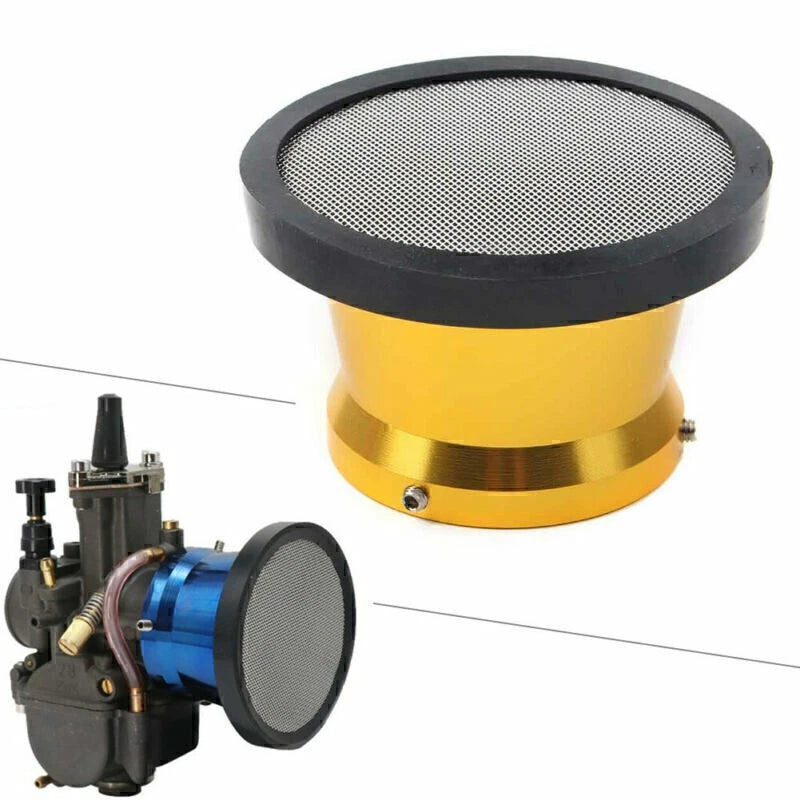 50mm Air Filter Cup for PWK21 24 26 28 30 PE28 30 Carburetor (Gold)