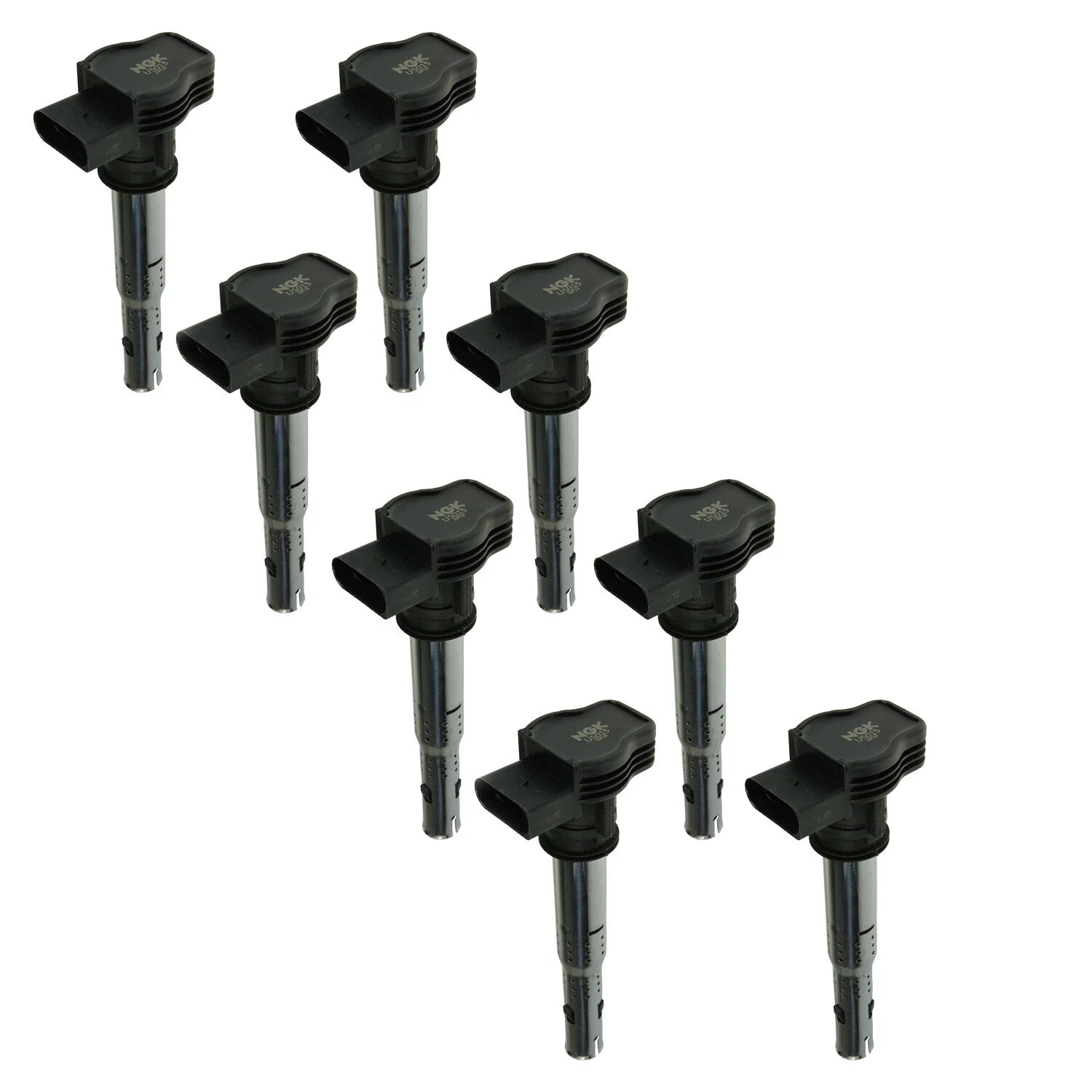 2X NGK U5015-4 Ignition Coil for Audi A3 L4