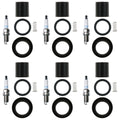 Denso 6 Platinum TT Plugs & NGK Ignition Coil Boots Kit for Dodge Ram 1500 (2002–2008)