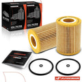 2X Engine Oil Filter for Jeep Grand Cherokee (2007–2009)