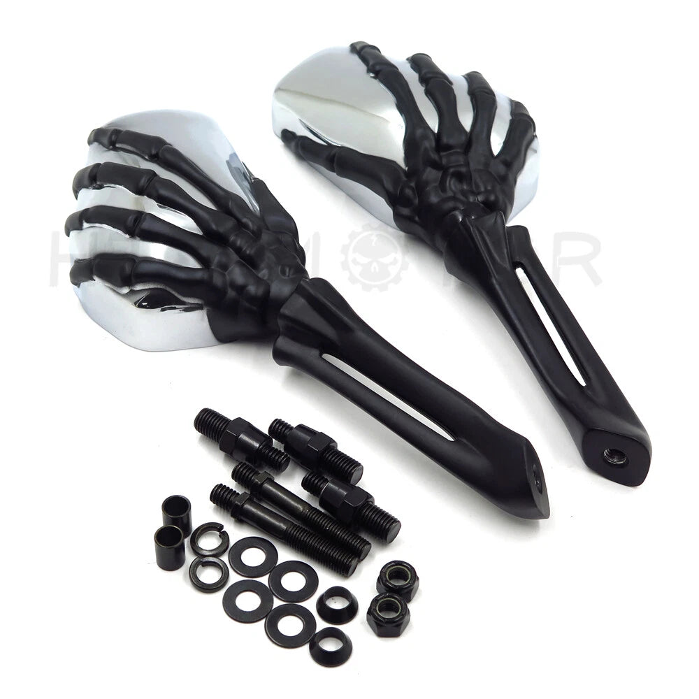 Claw Mirror for Yamaha VStar 1100 1300 1600 Warrior Virago (1999–2019) Black