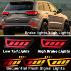 LED Rear Bumper Fog Lights for Jeep Dodge Journey (2011-2021)