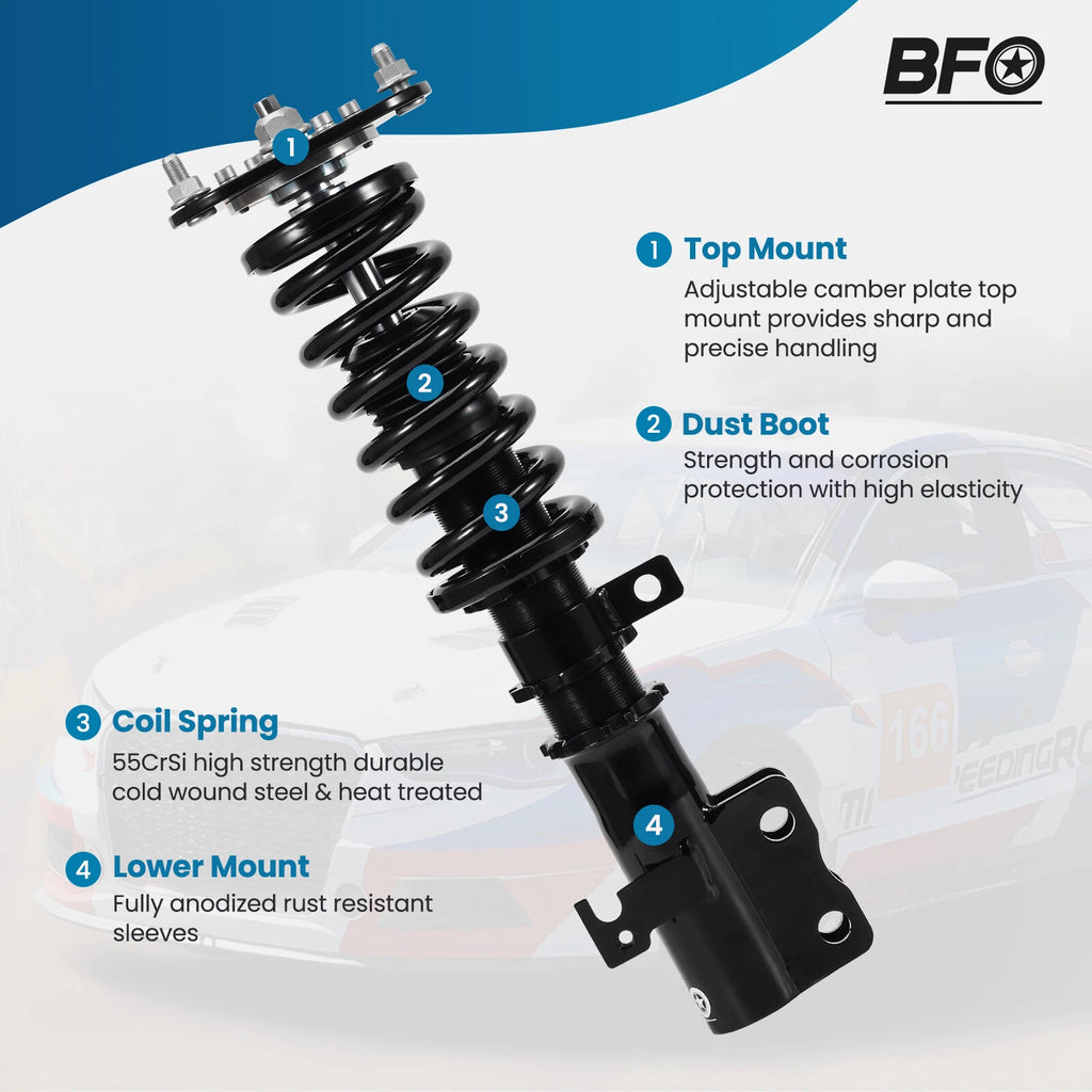 Coilover Suspension Kit for Toyota Corolla (2003–2008)