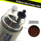 R12T Marine Spin-on Fuel Filter/Water Separator