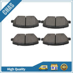 Set of 4 Front Ceramic Brake Pads for Fiat 500X Jeep Compass Renegade