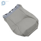 Driver Left Bottom Seat Cover for Toyota RAV4 (2006-2012) Gray Leather Perforation