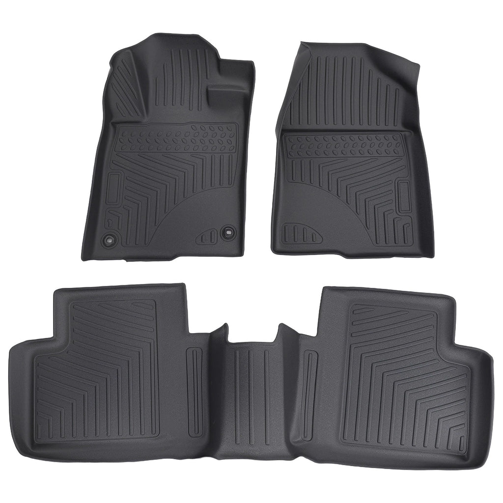 Floor Mats Liner for Honda Civic/Insight (2016–2021) TPE Waterproof Black