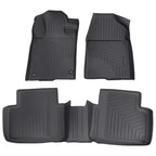 Floor Mats Liner for Honda Civic/Insight (2016–2021) TPE Waterproof Black