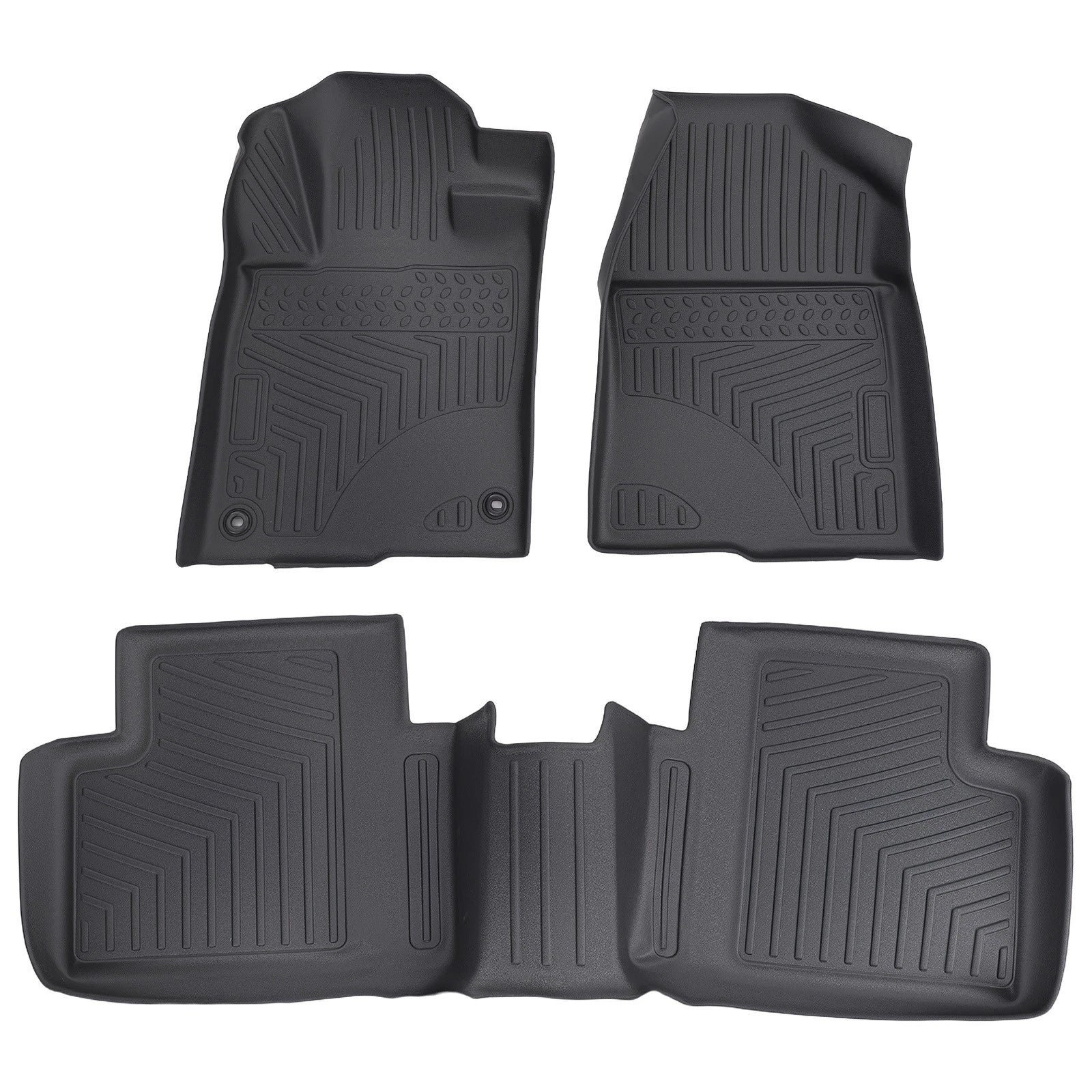 Floor Mats Liner for Honda Civic/Insight (2016–2021) TPE Waterproof Black
