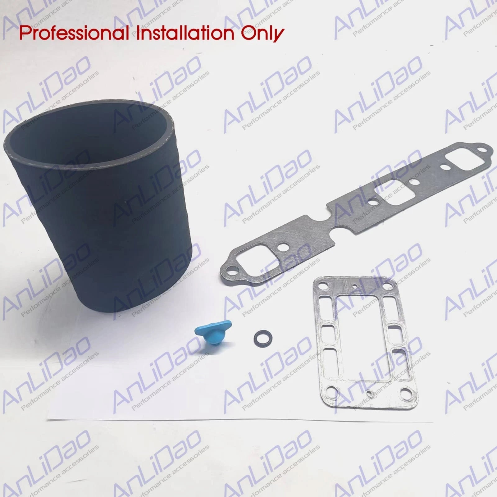 Bellows Kit with Drain Plug for Volvo Penta AQ175/205 AQ430A/B AQ432/434 (8M0119211)