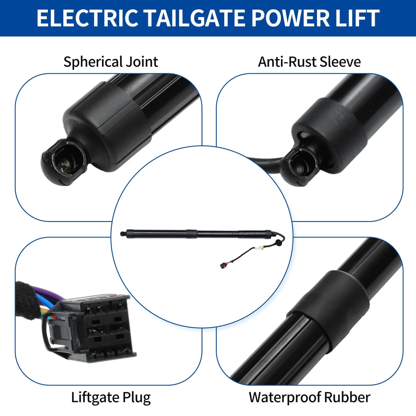 Rear Right Tailgate Power Lift Support for KIA Sedona (2015–2021) No. 81780-A9100