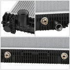 2-Row Radiator for Western Star 4700SF 4700SB/Sterling L7500 L8500 (2008–2017)