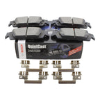 Set of 4 Bosch QuietCast Rear Ceramic Brake Pads for Escalade Suburban Tahoe Yukon XL (2007–2014)
