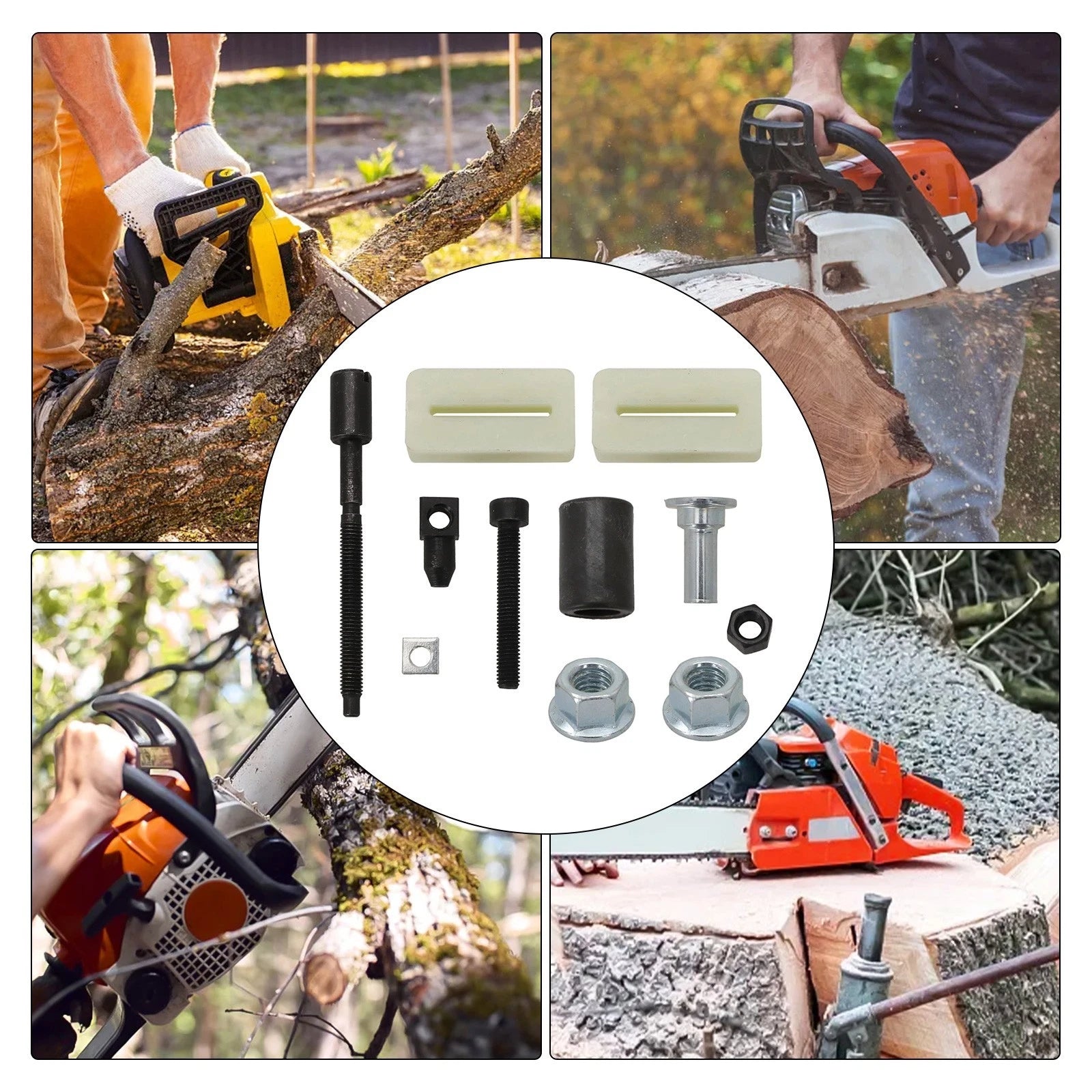 Chain Bar Adjuster Catcher Kit for Reliable Cutting Performance