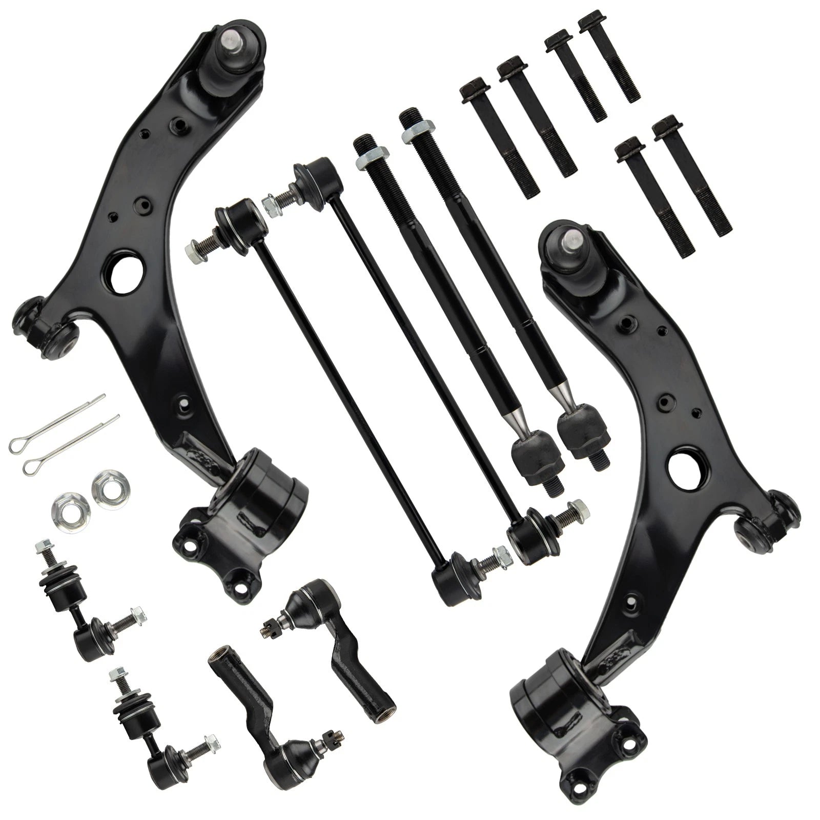 Front Lower Control Arms with Ball Joints for Mazda 3 (2004–2009)