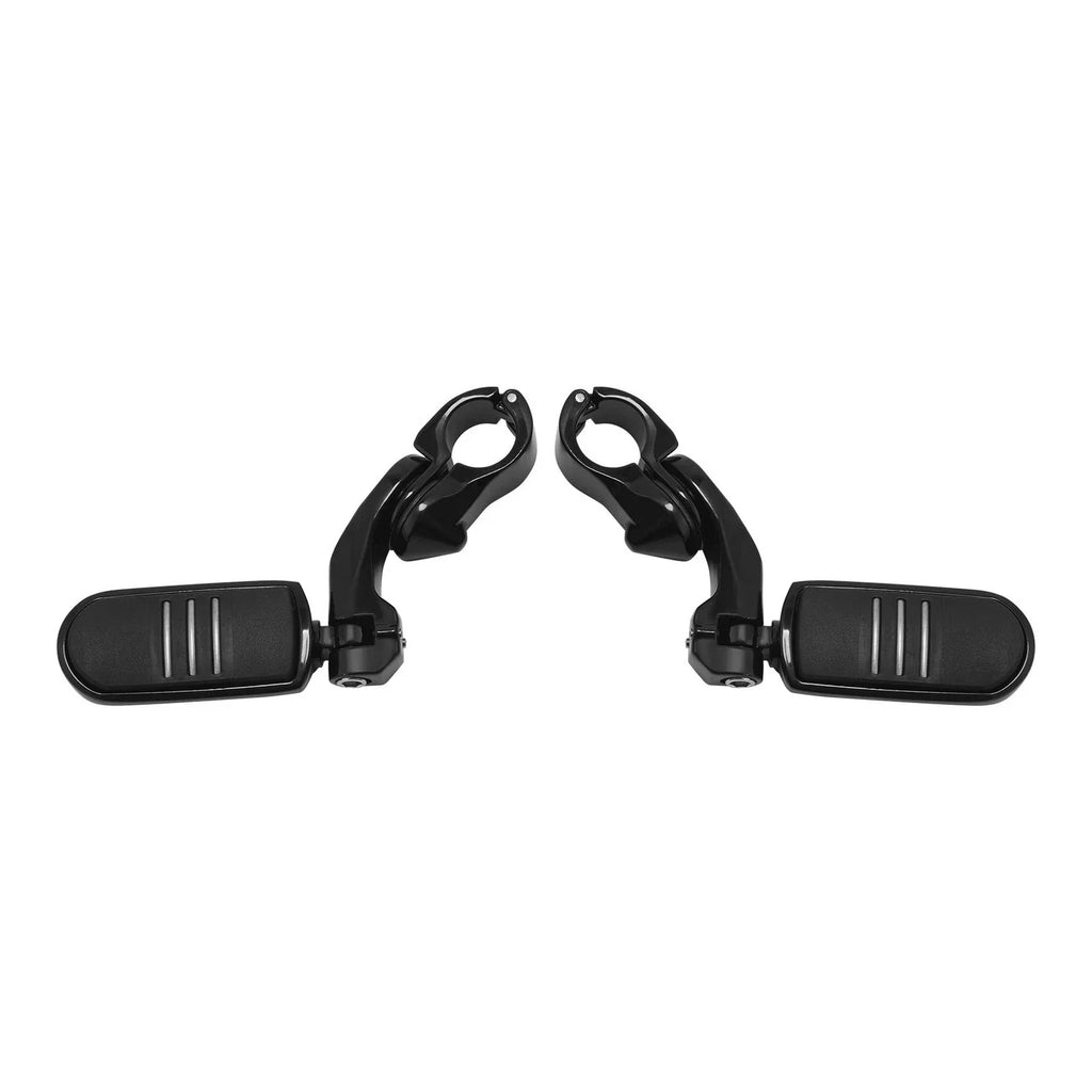 Rear Floorboard 1-1/4" Highway Footpeg for Harley Pegstreamliner Black