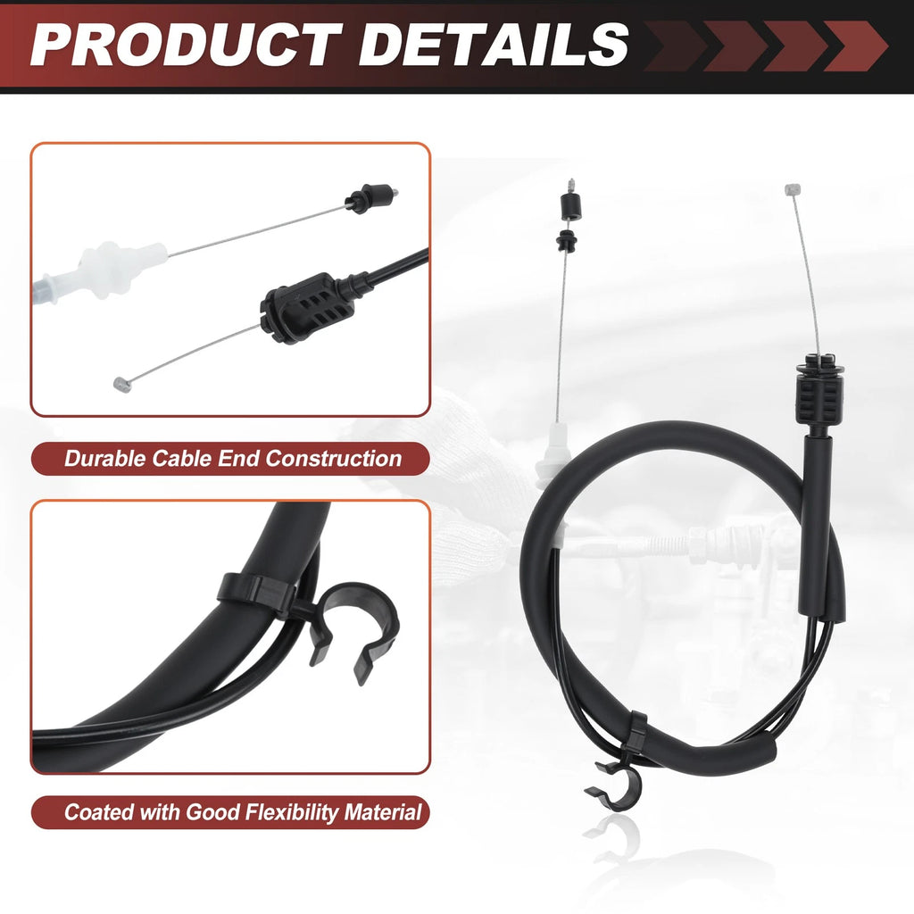 Throttle Control Cable for Ford Escape (2001–2004) 5L8Z9A758AA/6L849A758AA