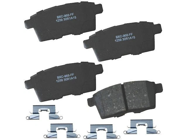 Set of 4 Rear Brake Pads for Mazda CX-9 (2007–2011, 2013–2015) HF241VK