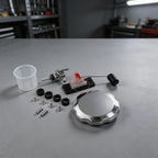 57 Gallon Fuel Gas Tank Cap with Petcock & Filter Gauge for Power Equipment