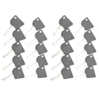 20x Ignition Key for JCB Heavy Equipment (OEM 701/45501, 331/26790, 333/Y1374)