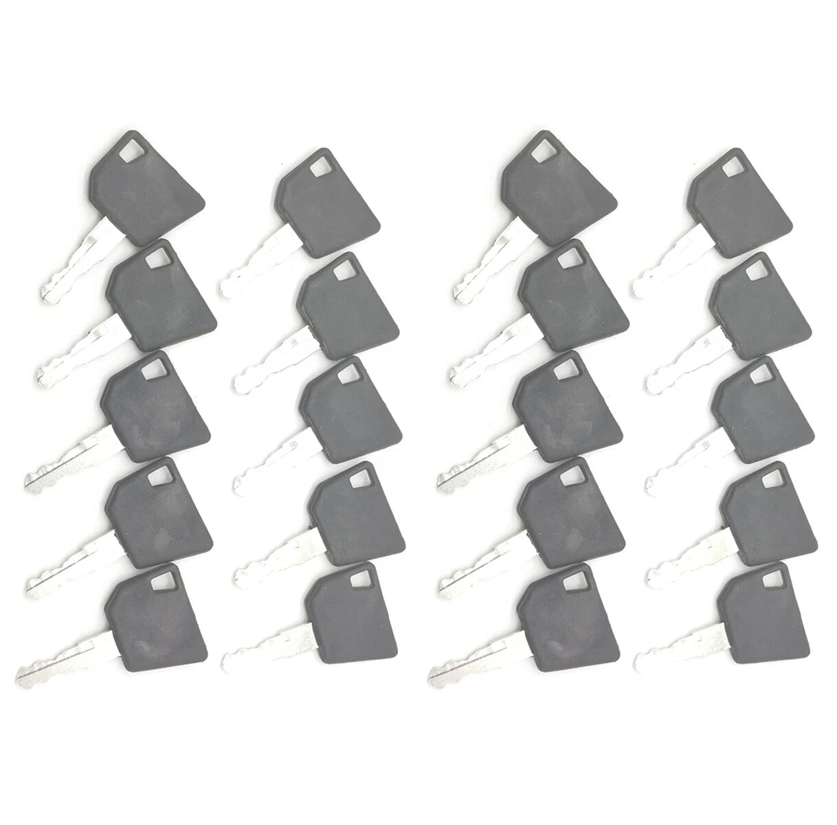 20x Ignition Key for JCB Heavy Equipment (OEM 701/45501, 331/26790, 333/Y1374)
