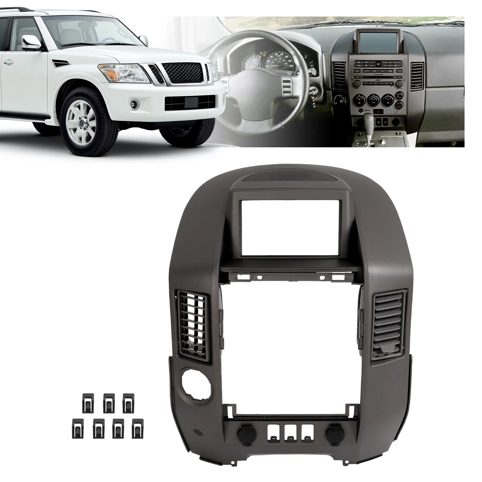 Center Console Panel for Nissan Titan Armada (2004–2007)