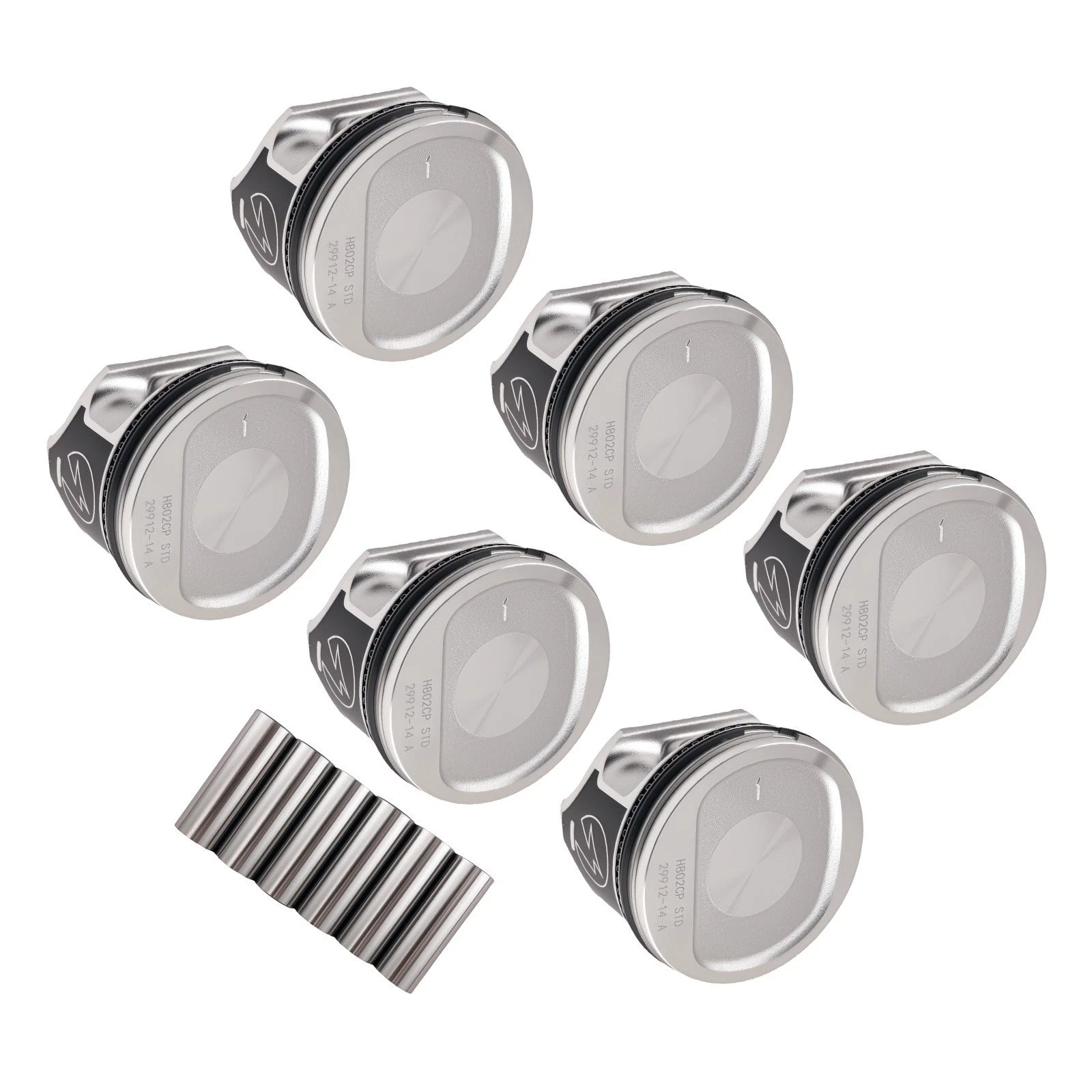 Complete Engine Piston Kit for Jeep Cherokee 4.0L (1996–2006) 3241HC060 6pc