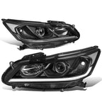 LED DRL Projector Headlights for Honda Accord EX SE (2016–2017)