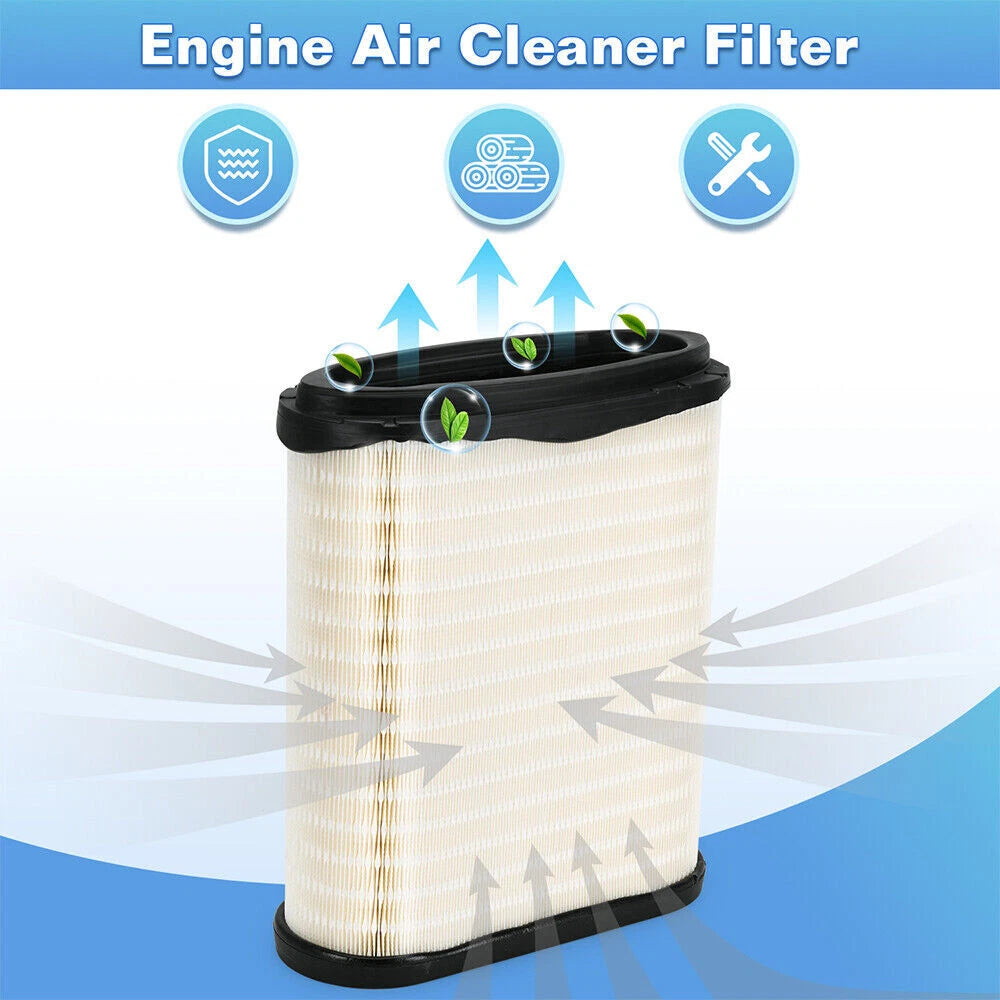 3X Engine Air Filter D37-1061 for Kenworth T680 & Peterbilt 579 (2023)