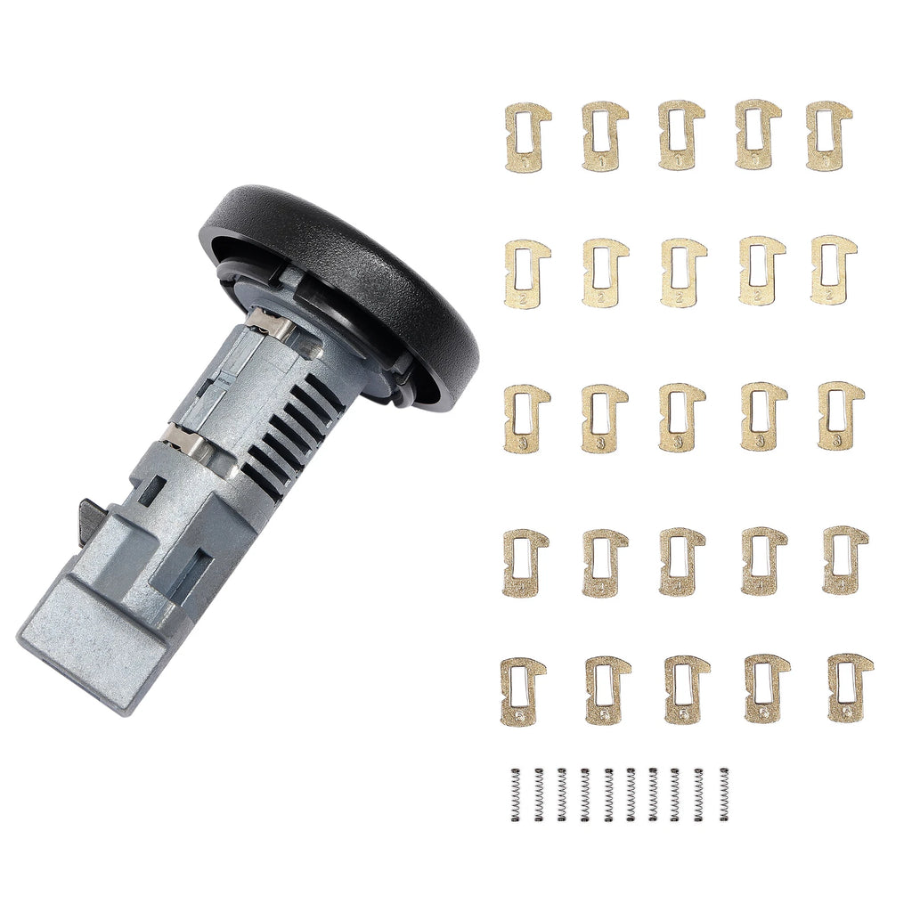Ignition Switch Lock Cylinder & Tumbler Repair Kit for Chevy GMC Cadillac (2005–2014)