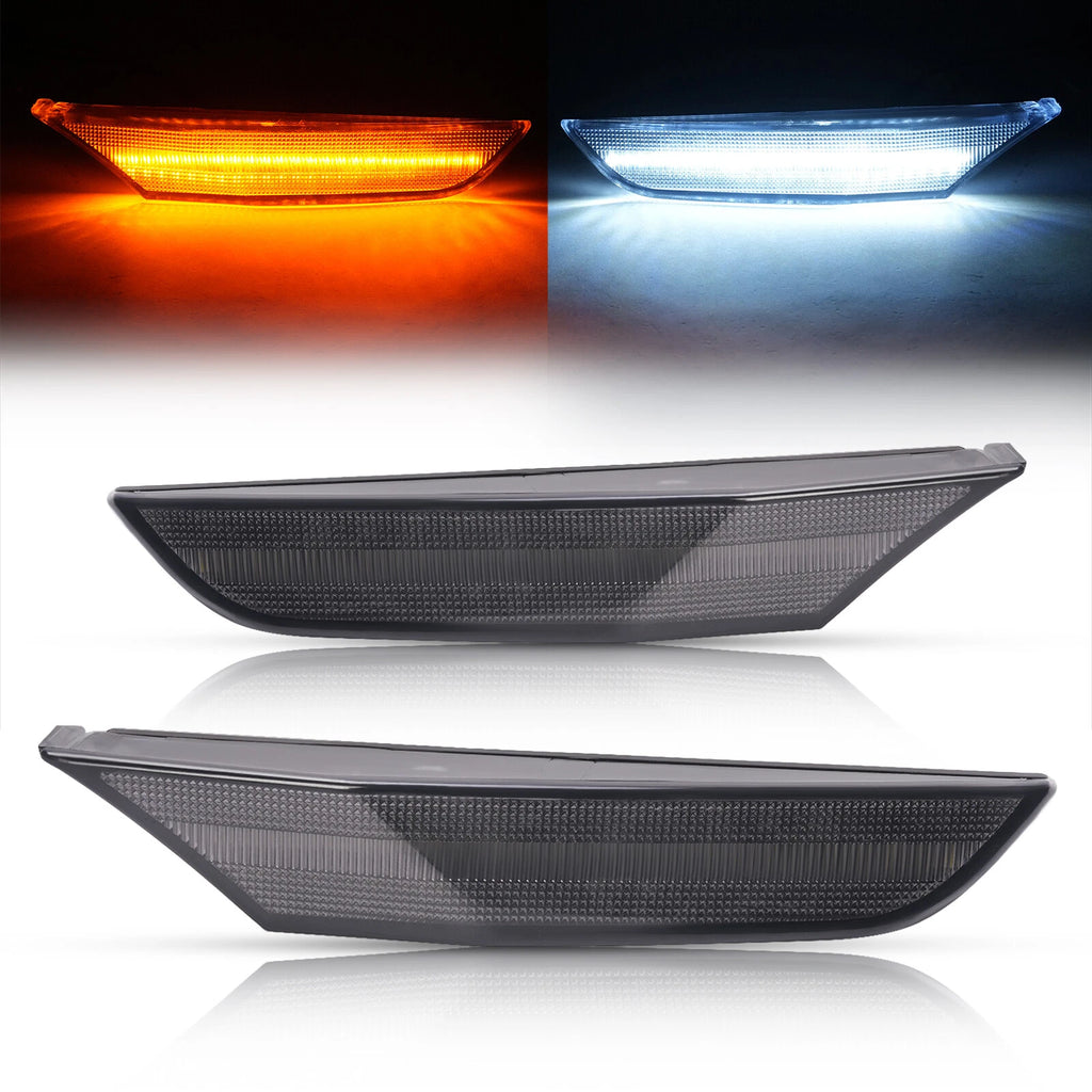 LED Side Marker Lights for Infiniti G35 (2001-2006) Smoke Lens