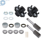 Trailer Hub Kit for 1" Square Spindle (5 on 4.5)