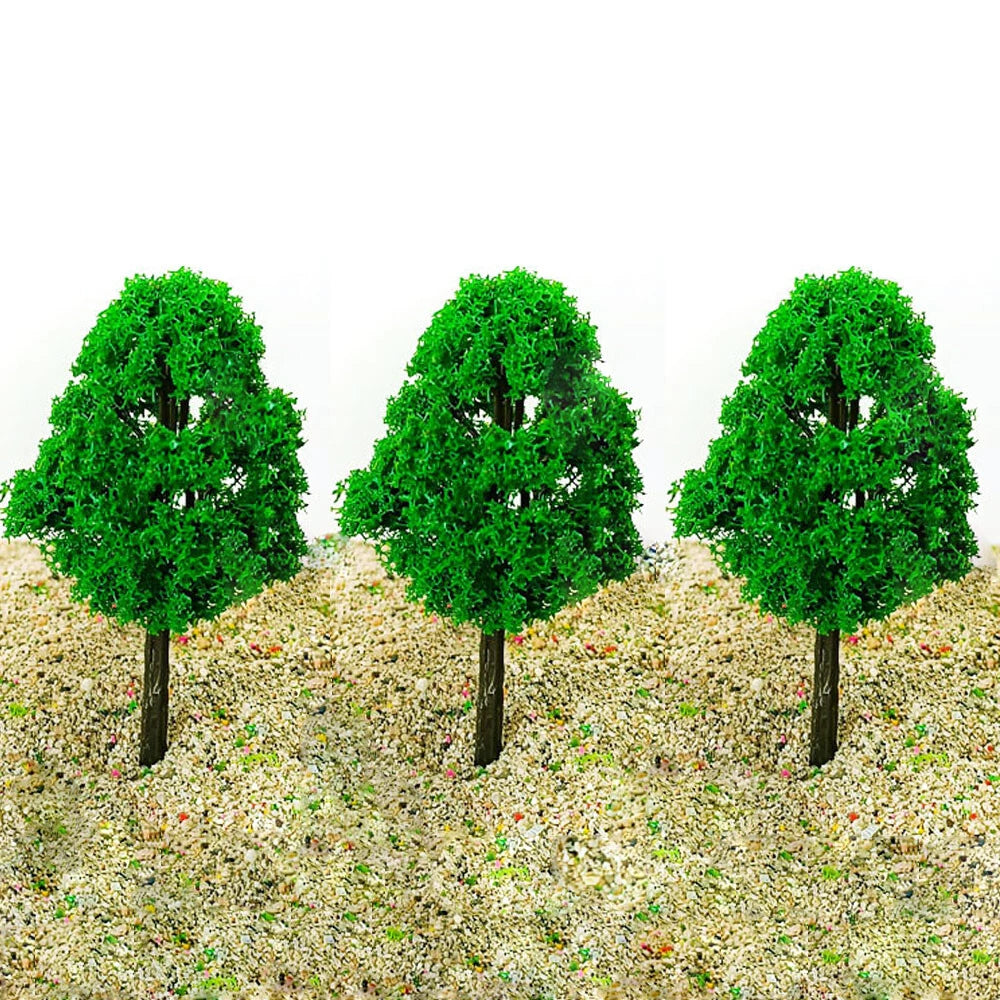 10Pc Model Tree Scenery for Garden Park Train Diorama (Scale)
