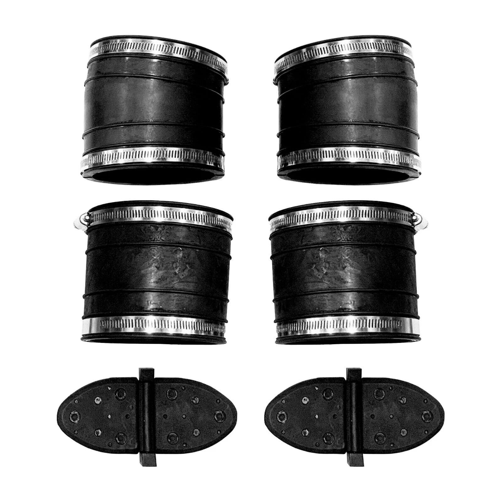 Upper & Lower Exhaust Bellows Tube Hose for Mercruiser V6 & V8 (807166A1)