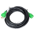 Generator Inlet Box and Extension Cable Combo for NEMA L14-30 (30Amp, 25ft)