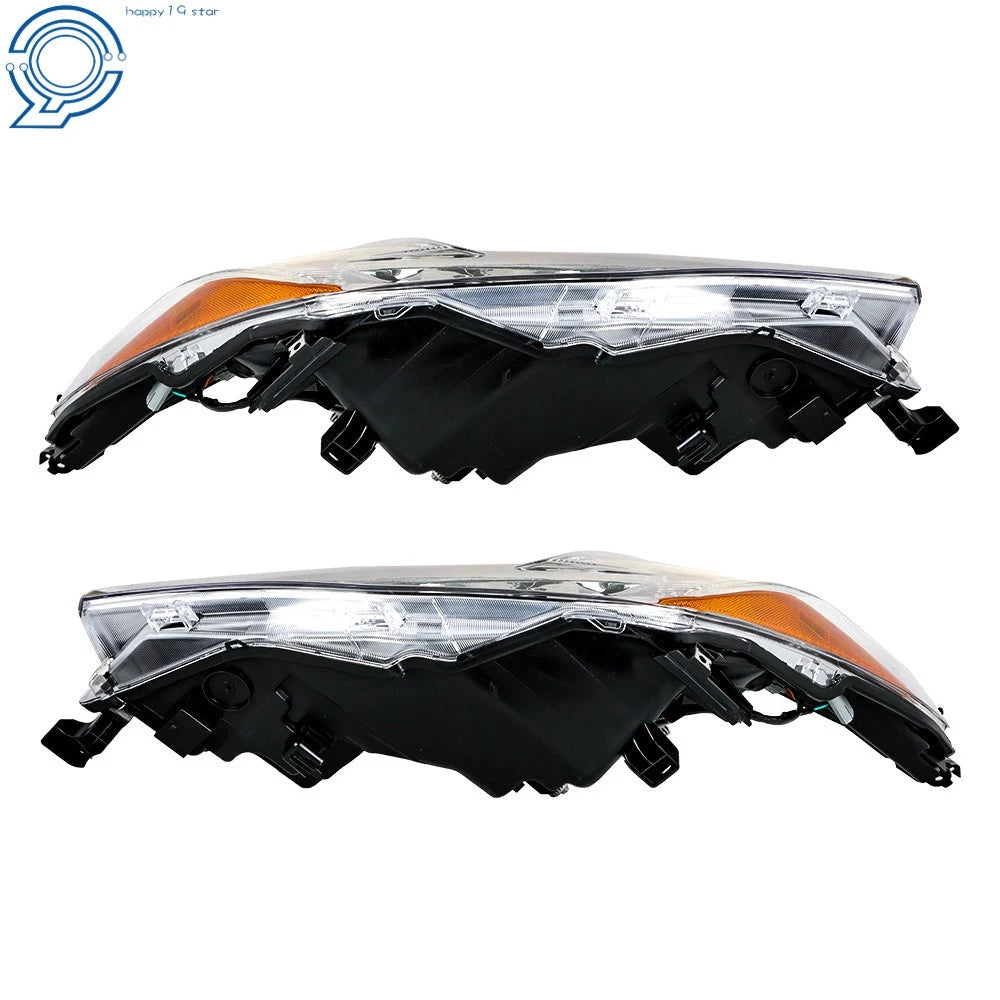 Headlight Set for Toyota Highlander (2014-2016) Halogen Projector