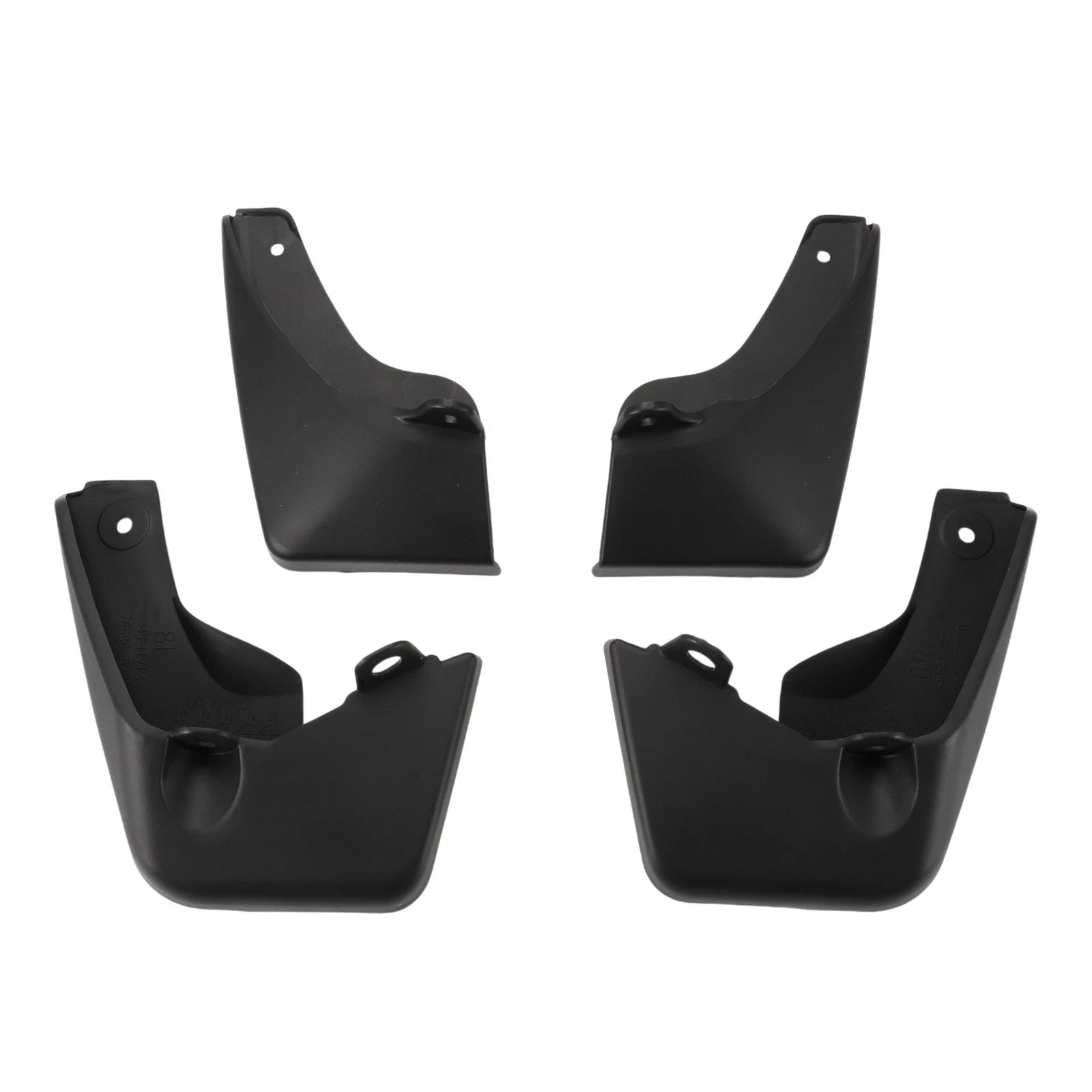 Set of 4 Mud Flaps Splash Guards for Toyota Vitz (2011–2023)