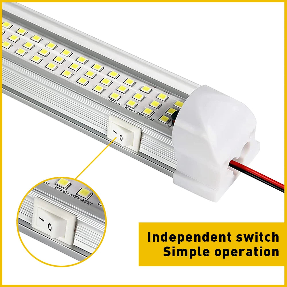 2X LED Light Bar Strip for Car Van Bus Caravan (Universal)