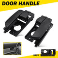 2Pcs Front Interior Door Handles Black for Hyundai Accent (2006–2011)
