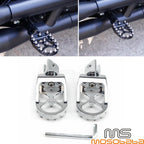 Motorcycle MX Foot Pegs for Harley FLDE FLFB FLHC FLSB FLSL FXBB FXLRS (2023)