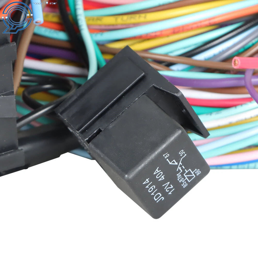 21 Circuit Wiring Harness for Chevy Ford Hot Rods (Universal)