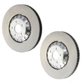 Set of 2 Front 394mm Disc Brake Rotors for Shelby GT350 GT350R (2016–2020)
