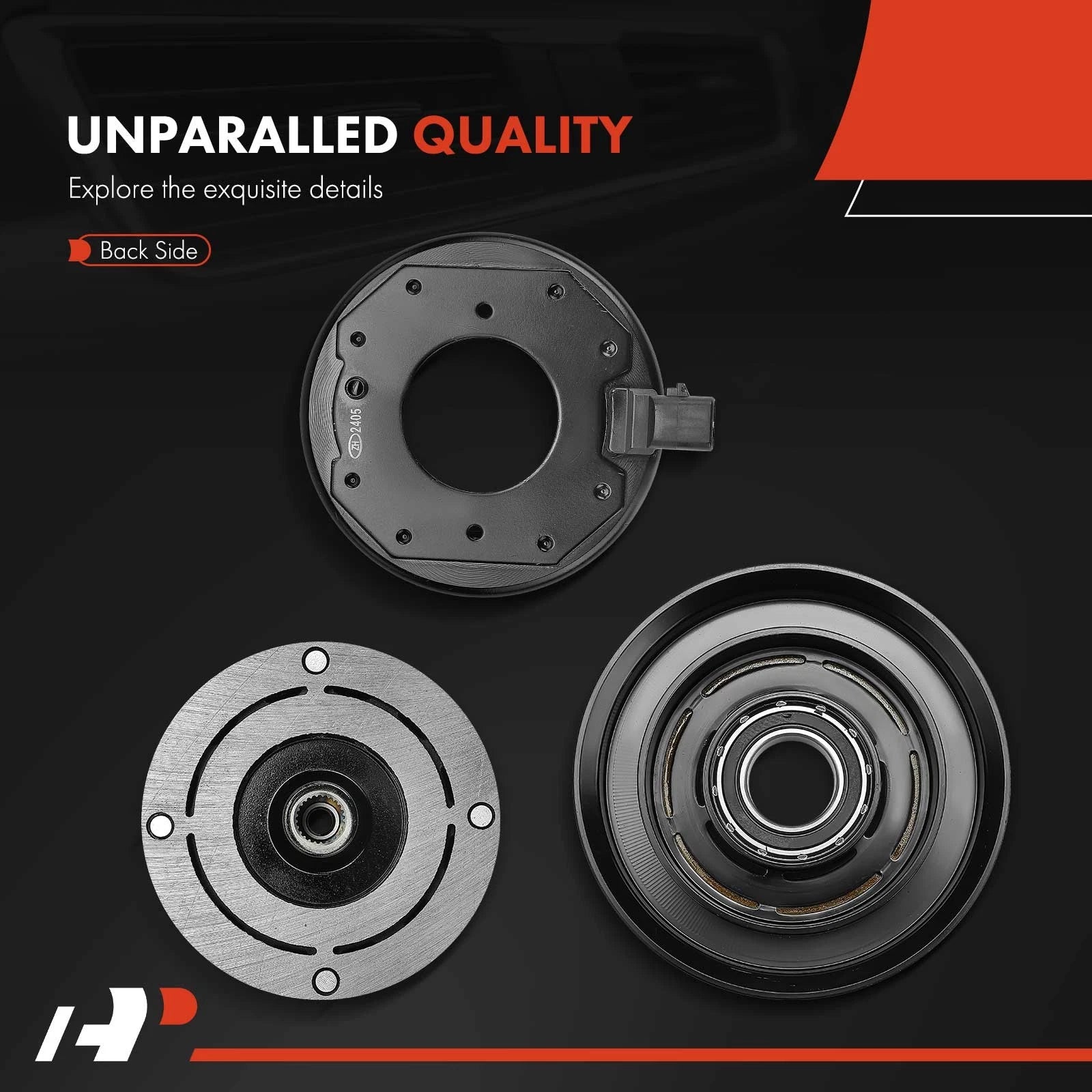 A/C Compressor Clutch Kit for Toyota Celica 2000-2005 1.8L