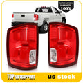 2X Rear Tail Lights for Chevrolet Silverado, GMC Sierra (2014–2019)