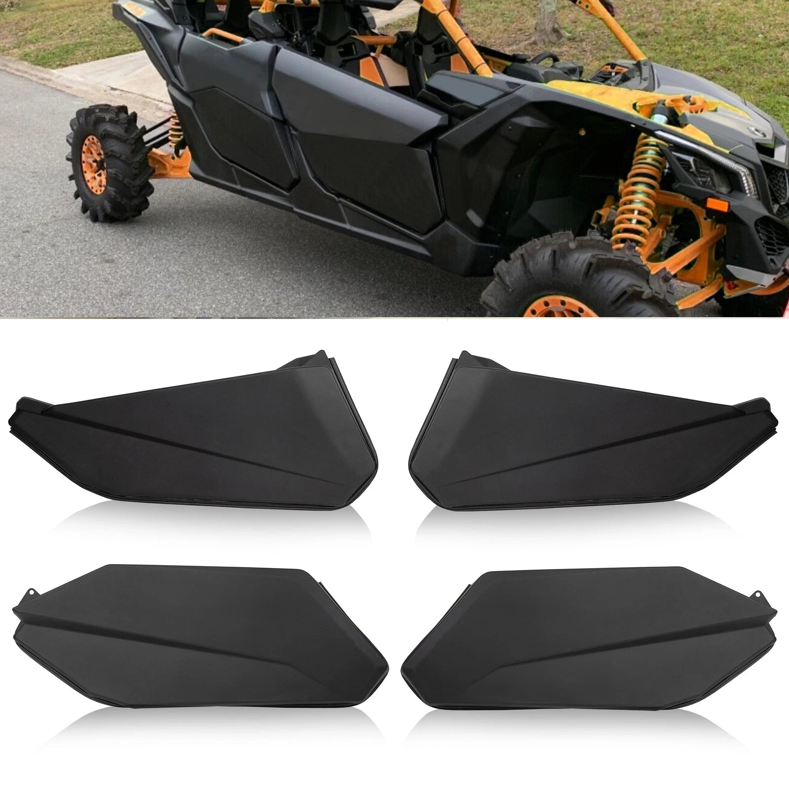 Lower Door Panel Inserts for Can Am Maverick X3 Max R Turbo (2017–2026)